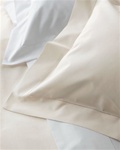 Postiano Hemstitch By Matouk - Easy Care Cotton, Polyester Blend Sheeting. You will think that this is a fine cotton sheet when in reality it is the world's finest easy-care sheet. Woven in Italy of